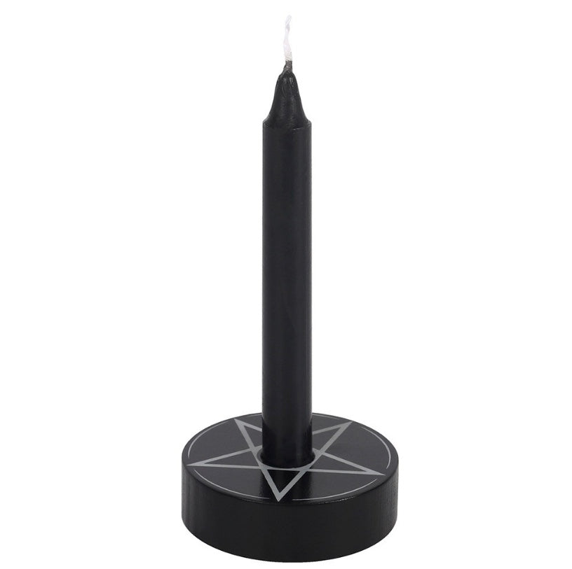 Pentagram Spell Candle Holder